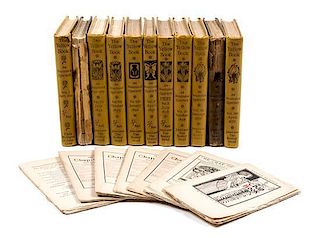 * (PERIODICAL) The Yellow Book. London, 1894-1897. 11 (of 13) vols. With The Chap-Book Semi-Monthly. Chicago, 1895-1896. 7 vols.