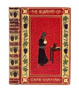 (BAYNTUN) KHAYYAM, OMAR. Rubaiyat of Omar Khayyam. London and New York, n.d. [1904] Bound by Bayntun.