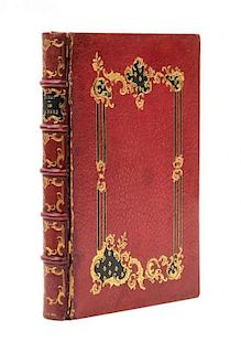 (FINE BINDINGS) DORAT, CLAUDE JOSEPH. Les Baisers, ou collection de petits poemes erotiques. Hague and Paris, 1770.