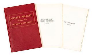 MILLER, GLENN. Glenn Miller's method for Orchestral Arranging. New York, (1943).