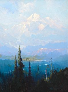 Sydney Laurence (1865-1940); Mount McKinley, Alaska (1922)