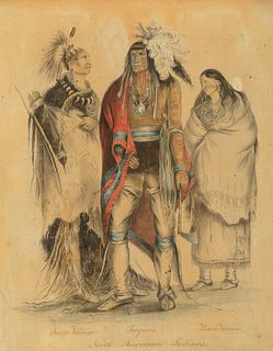 George Catlin (1796-1872); North American Indians