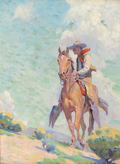 William Herbert Dunton (1878-1936); The Cowpuncher