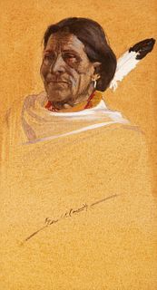 Gerald Cassidy (1869-1934); Taos Indian (1913)