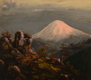 William Samuel Parrott (1843-1915); Mt. Hood; Mt. Hood, Oregon