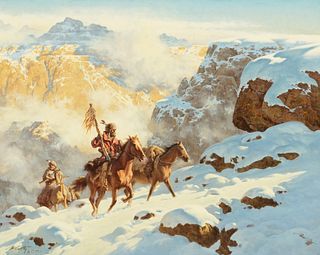 Frank McCarthy (1924-2002); From the Canyon Floor (1992)