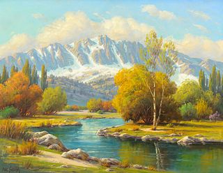 Paul Grimm (1891-1974); Sierra Autumn