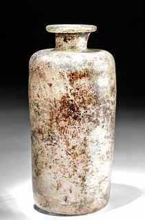 Tall Roman Glass Bottle - Rare Form