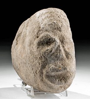 Teotihuacan Stone Head w/ Two Faces, ex-Stendahl