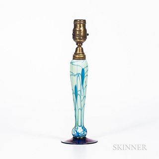 Imperial Art Glass "Free Hand" Lamp Base