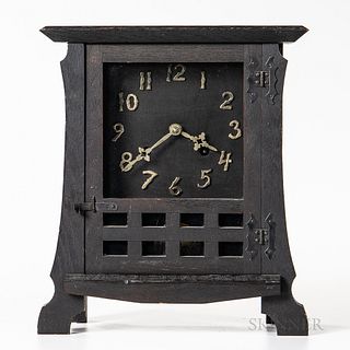 New Haven Clock Company "Los Santos" Mission Mantel Clock