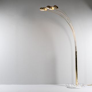 Five-light Arc Floor Lamp