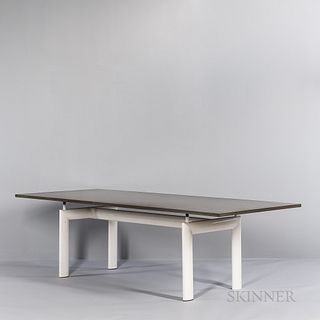 Le Corbusier (Swiss, 1887-1965) for Cassina "Model LC6" Table Base with Fireslate Top