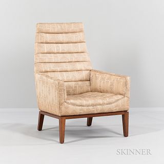 Edward Wormley (1907-1995) for Dunbar "Model 5961" High-back Lounge Chair