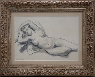 Eugene Speicher (American, 1883-1962)      Reclining Nude