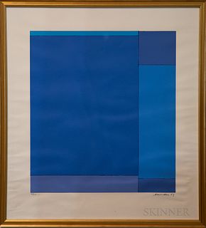 Ludwig Sander (American, 1906-1975)      Geometric Abstract.