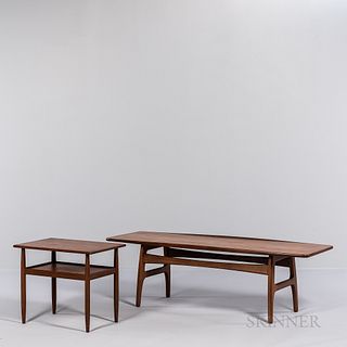 Asbjørn-Møbler End Table and Coffee Table