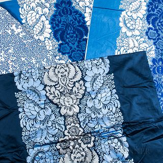 Three Marimekko Tablecloths and Another Cloth