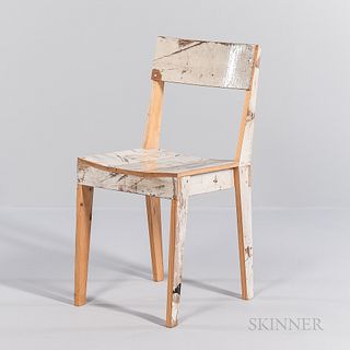 Piet Hein Eek (Dutch, b. 1967) "Dining Chair in Scrap Wood,"