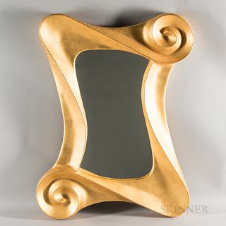 Lawrence de Martino 24kt Gold-leaf Mirror