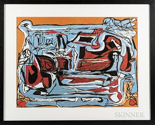 Umberto Romano (Italian/American, 1905-1982)      Abstract.
