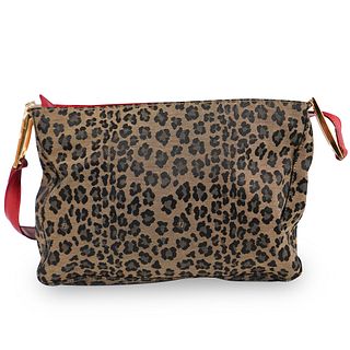 Fendi Leopard Shoulder Bag