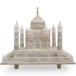 Large Marble Taj Mahal Sculpture