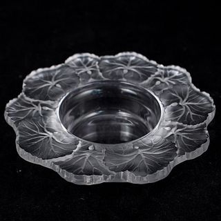 Lalique Crystal "Honfleur" Dish
