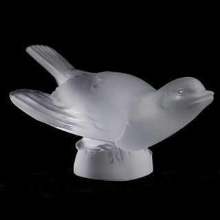 Lalique Frosted Crystal Dove