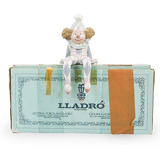 Lladro "Sitting Clown" Porcelain Figurine