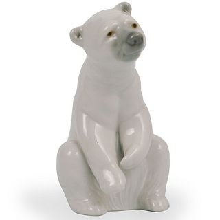 Lladro "Resting Polar Bear" Figurine