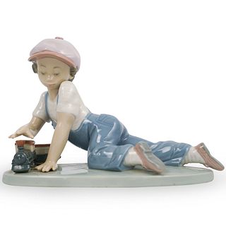 Lladro "All Aboard" Figurine