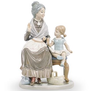 Lladro "Time With Granny" Figurine