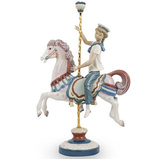 Lladro "Boy On Carousel Horse" Figurine