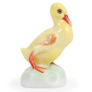 Herend Porcelain Duck Figurine