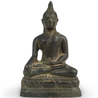 Antique Bronze Buddha Figure