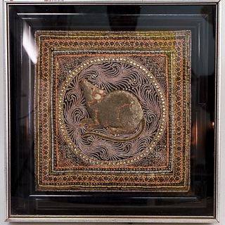 Burmese kalaga Embroidered Tapestry