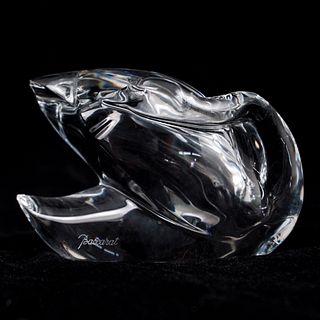 Baccarat Crystal Swan Paperweight