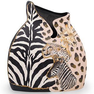 Ceramic Safari Vase