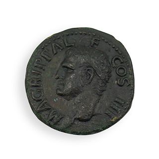Agrippa Ancient Roman Bronze Coin