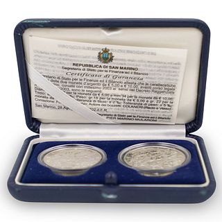 San Marino Silver Olimpiade 2004 Coins