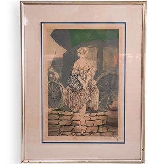 Louis Icart (French. 1880-1950) Signed Etching