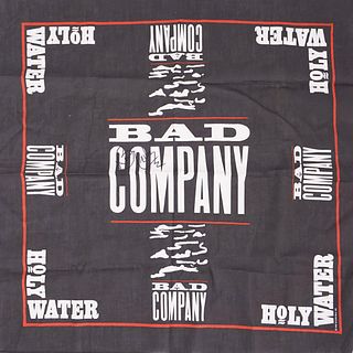 Bad Company Brian Howe Signed Bandana
