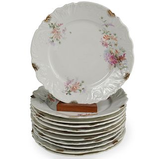 (11 Pc) Continental Porcelain Salad Plates