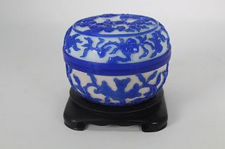 Qing, Chinese Covered Beijing Glass Box