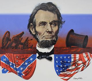 Dean Ellis (1920 - 2009) "Abraham Lincoln"