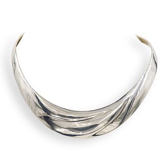 Mexican Sterling SIlver Choker Necklace