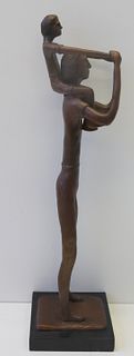 Ted Haber Signed and dated 93 Bronze Sculpture.