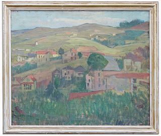 Manner of Cezanne, French Landscape Painting