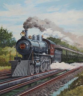 J. Craig Thorpe (B. 1948) "New York Locomotive"